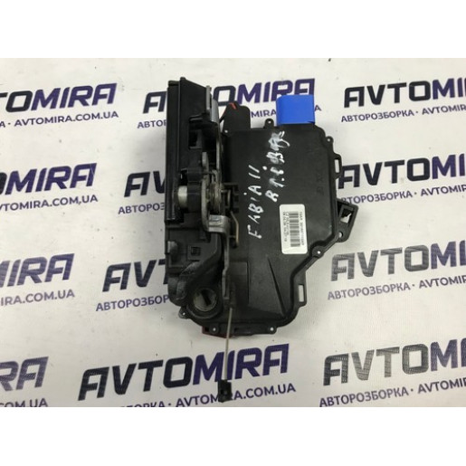 Замок двери передний левый Skoda Fabia 2007-2014 3B1837015AR